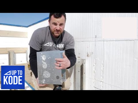 ICF Floor Systems : How to Install Open Web Joists on an ICF Wall Using Lavann Hanger's