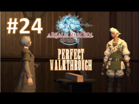 Final Fantasy XIV A Realm Reborn Perfect Walkthrough Part 24 - Carpenter Lv.1-10