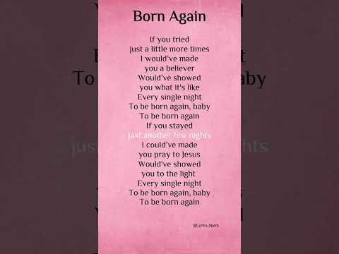 LISA - Born Again (Lyrics) ft. Doja Cat & RAYE #lyrics #song #bornagain #shortsfeed