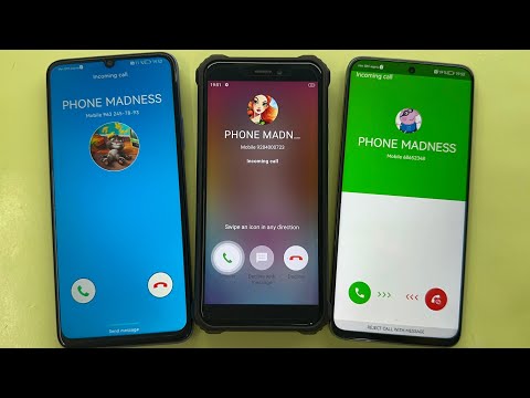 Incoming Call FAKE OUKITEL WP5 vs Huawei Nova Y70 vs Huawei Nova Y90