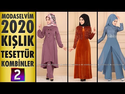 Kışlık Modaselvim Kombin Yeni Sezon 2 | En Yeni Tesettür Kombinleri