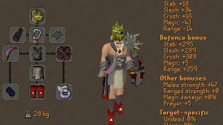 Oldschool Runescape Low Level Tank Staking / Defence pure [Serpentine Helm] (Part 2/2)