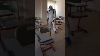 Şahinoğ Sürücü Kursu Dezenfeksiyon İşlemi-3