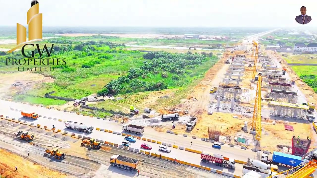 The Lagos-Calabar Coastal Highway Eleko Bridge Drone Ariel Update 