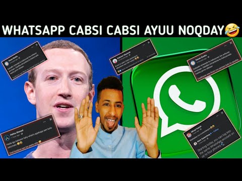 WHATS-APP CABSI CABSI AYU NOQDAY WLH🤣 | HAYEEY ISKAABULO DIFAACA GALA | 4 QOF aaa QALAAS WAAYE WLHI😂