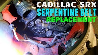 2010-2016 Cadillac SRX Serpentine Belt Replacement Guide!