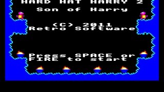 REVIEW OF HARD HAT HARRY 2 (BBC MICRO, RETRO SOFTWARE, 2014)