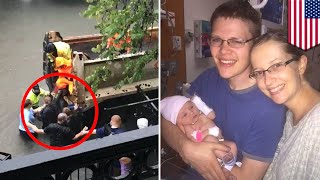 ชาวฮุสตันร่วมใจ ช่วยหญิงท้องแก่ใกล้คลอด