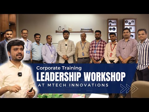 Leadership & Team Building at Mtech Innovations | Full‑Day Workshop video thumbnail