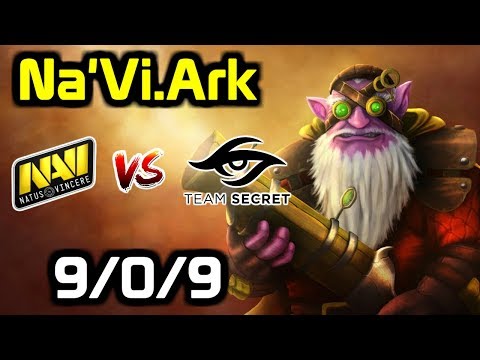 Who said Sniper is not good in PRO Games? Ark Sniper full gameplay vs Secret w/ Dendi