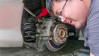 Mazda 3 Rear Brake Replacement