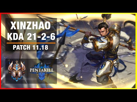 Xinzhao vs Ekko - Grandmaster KR - Patch 11.18