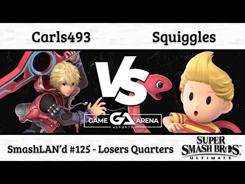 SmashLAN'd 125: Carls493 (Shulk) vs. Squiggles (Lucas) - Losers Quarters
