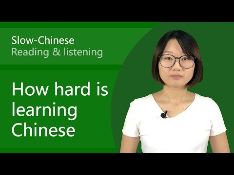 Slow Chinese - How Hard is Learning Chinese | HSK 3 Chinese Listening & Reading