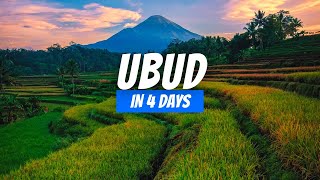 How to Spend 4 Days in Ubud Bali, Indonesia | 4 Day Ubud Itinerary