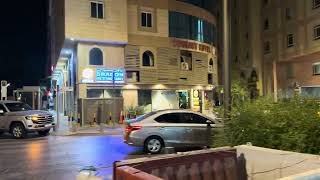 night view T royal heaven hotel at corniche doha qatar
