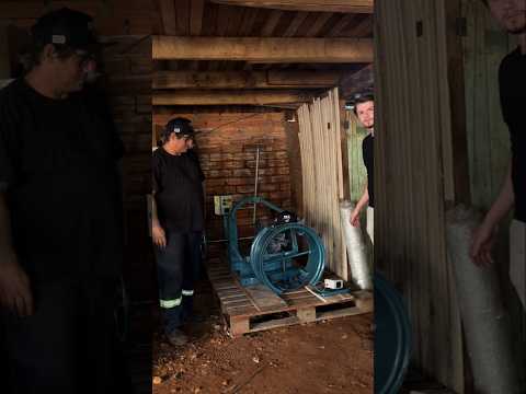 Nosso cliente, Mauriva, de Realeza, Paraná recebendo sua PX2 com Braço Articulado, roda e aramid.