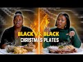 Black Vs Black We Try Each Others Christmas Plates ALL STARS Taste Wars