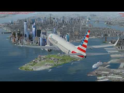 LaGuardia Airport | KLGA | River Visual RWY 13 Approach - New York