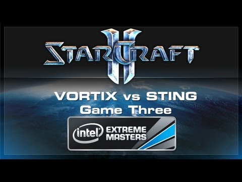 Vortix vs Sting Game 3 SC2 IEM Singapore Day 4