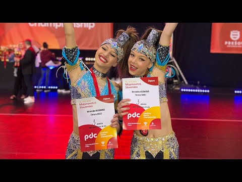 DISCO DANCE DUO JUNIOR II. - II. VICE SLOVAK CHAMPIONS 2023- ASSOS NELUX BRATISLAVA