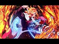 Akaza Vs Rengoku Full Fight English DUB 4K UHD 60fps Demon Slayer