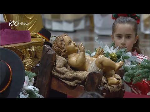 Messe de la nuit de Noël présidée par le pape François à Rome