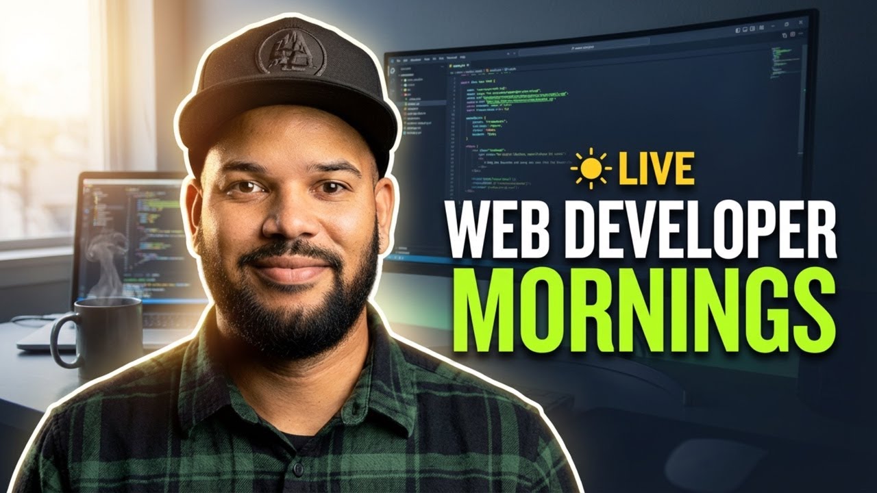 Web Developer Mornings - Live News, Job Market plus Q&A