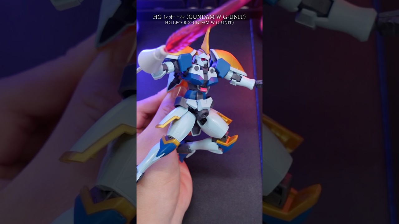 I Build HG Leo-R！#modelkit #gundam #gunpla #ガンプラ #ガンダム #plamo #プラモデル #shorts #pbandai