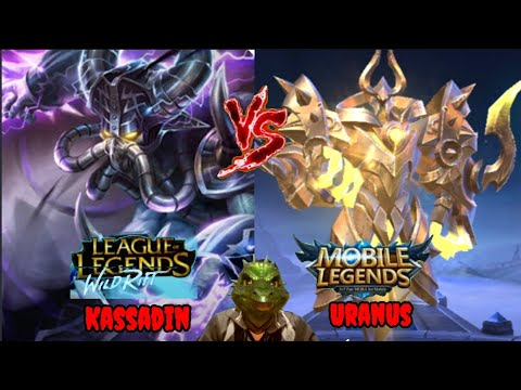 Kassadin Wild Rift League of Legends Vs Uranus Mobile Legend | the Guardians from the West