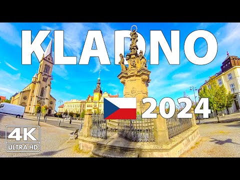 Kladno, Czechia Walking Tour ☀️ 4K Walk With Captions