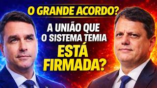 FLÁVIO E TARCÍSIO JUNTOS? O MOVIMENTO QUE PODE VIRAR 2026…