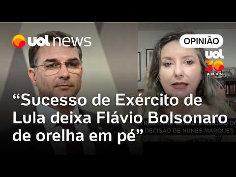 Exército de Lula: sucesso de ação deixa Flávio Bolsonaro de orelha em pé | Tatiana Farah