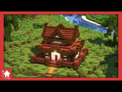 How to Build a Small Japanese Starter House in Minecraft