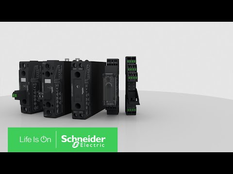 Video thumbnail of Relé Plug-in RXM4AB1BD 24VCC 6A - Schneider Electric