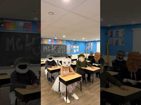 ITALIAN BRAINROT LEARNING IN CLASS!