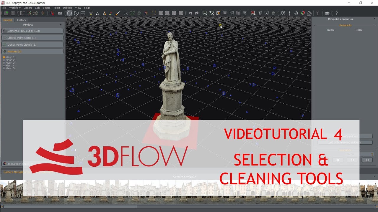 3Dflow Academy - Videotutorial 4 - Selection & cleaning tools