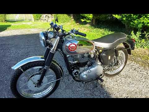 1962 BSA RGS ROCKET GOLD STAR AT RUSSELL JAMES MOTORCYCLES. WALK ROUND