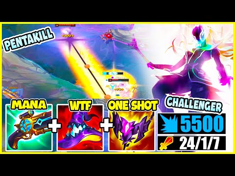 I BROKE THE LUX MID ABILITY POWER RECORD WITH THIS BUILD 24 KILLS (1165 AP) - League of Legends