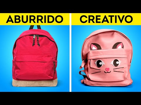 Ideas Divertidas Y Trucos DE Bricolaje Para LA Escuela QUE Deberías VER