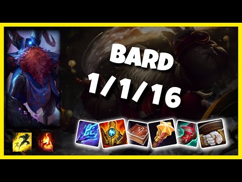 Bard Challenger Gameplay S11 Replay 11.1 Support (1/1/16) - EU