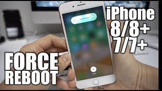 How to Force Reboot/Restart iPhone 8/8+/7/7+ - Frozen Screen Fix