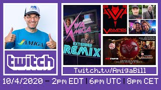 10/4/2020 Commodore Amiga Vampire Q&A w/ David John Pleasance, Gunnar von Boehn & Zach Weddington