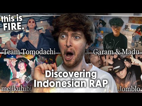 DISCOVERING INDONESIAN RAP! (Tenxi, Jemsii, Saykoji, Team Tomodachi | Reaction)