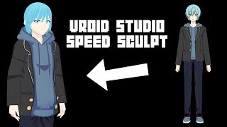 VRoid Studio Original Character Speed-Sculpt