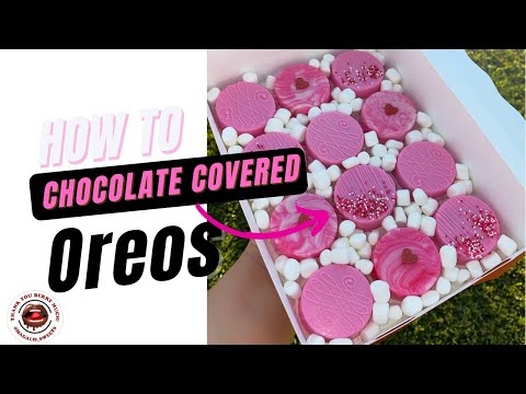 Valentine's Day Chocolate Covered Oreos Tutorial