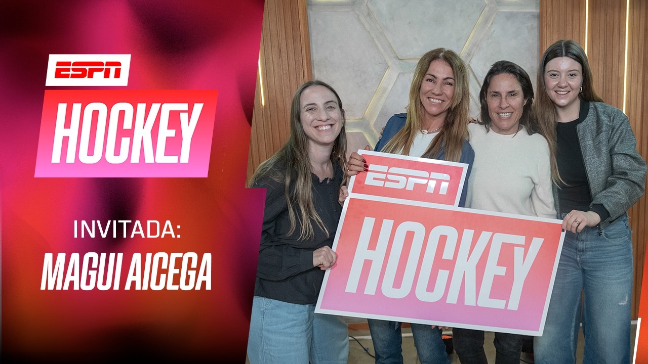ESPN HOCKEY: MECHI, SHEI Y MARTU CON LA VISITA DE MAGUI AICEGA
