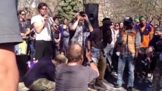 Dub Fx in NYC 4/17/2013 Jam Session with Flame On Crew over Trumpet