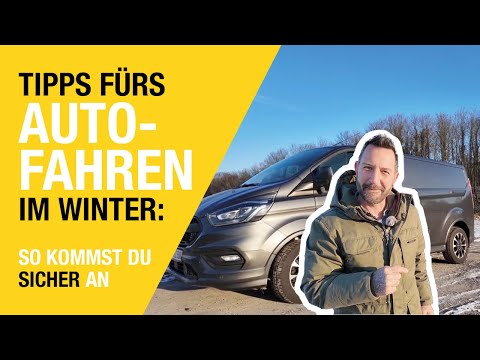 Tipps fürs Autofahren im Winter: So kommst du sicher an!