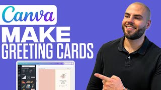 How To Make Greeting Cards In Canva | Create Professional Cards In Canva (2024)